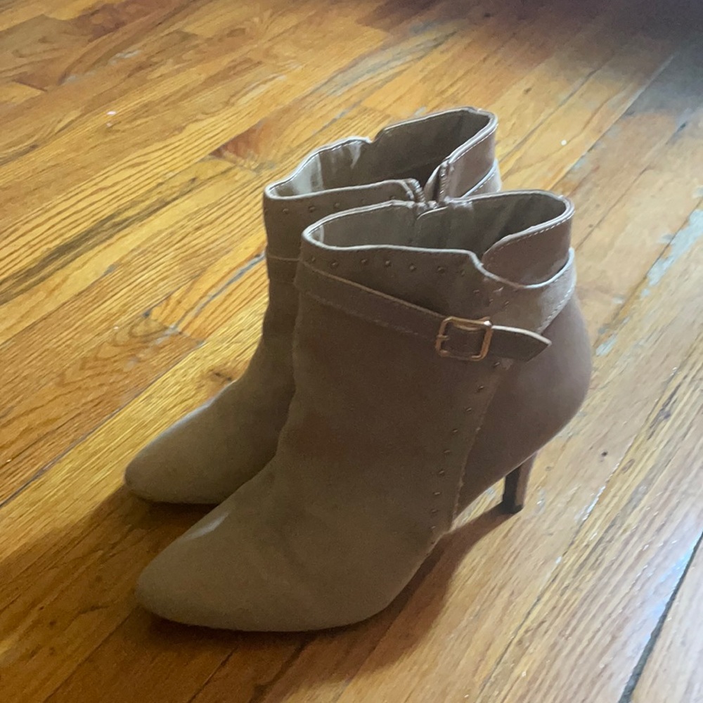 New high heel boot.